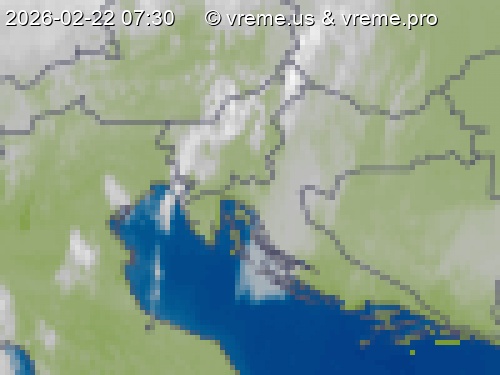 Oblačnost Slovenija