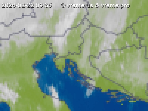 Oblačnost Slovenija