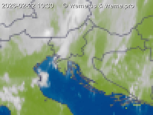 Oblačnost Slovenija