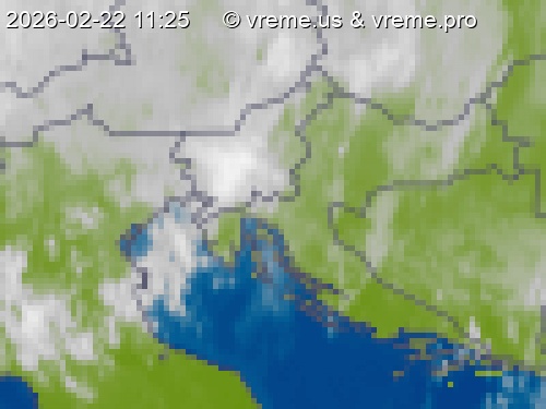 Oblačnost Slovenija