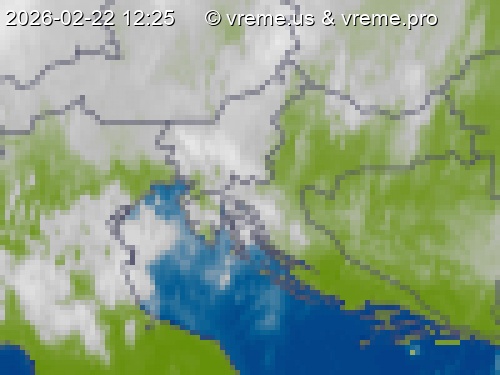 Oblačnost Slovenija