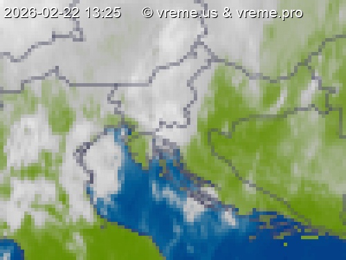 Oblačnost Slovenija