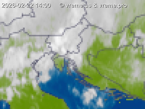 Oblačnost Slovenija