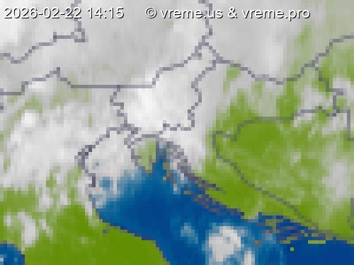 Oblačnost Slovenija