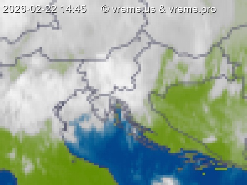 Oblačnost Slovenija