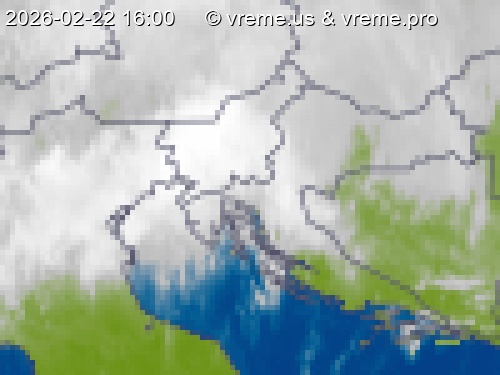 Oblačnost Slovenija