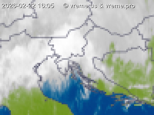Oblačnost Slovenija