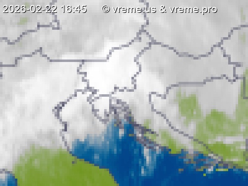 Oblačnost Slovenija