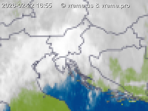 Oblačnost Slovenija