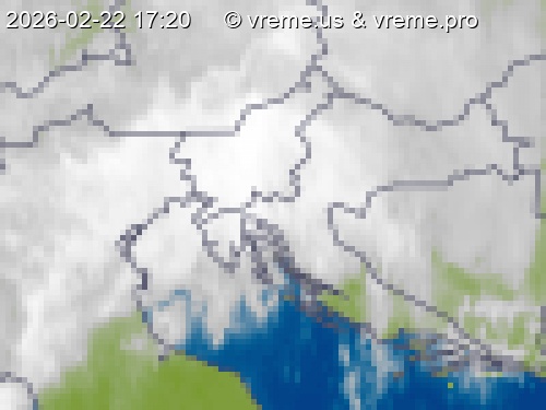 Oblačnost Slovenija