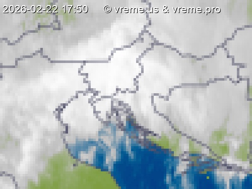 Oblačnost Slovenija