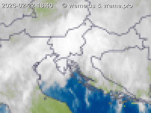 Oblačnost Slovenija