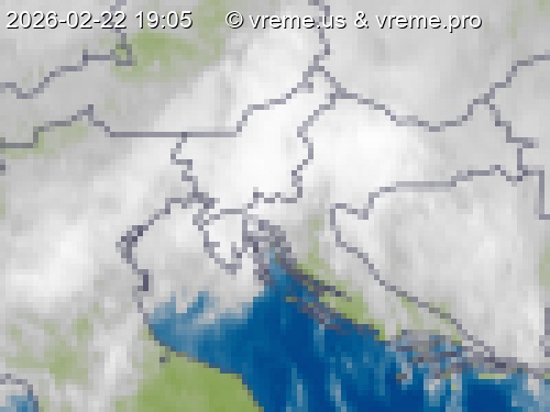 Oblačnost Slovenija