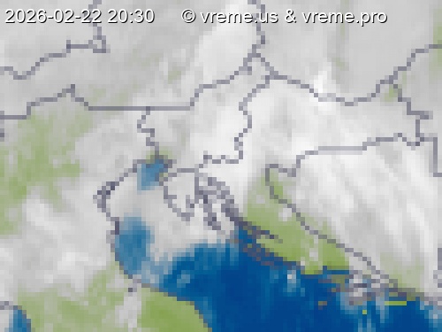 Oblačnost Slovenija