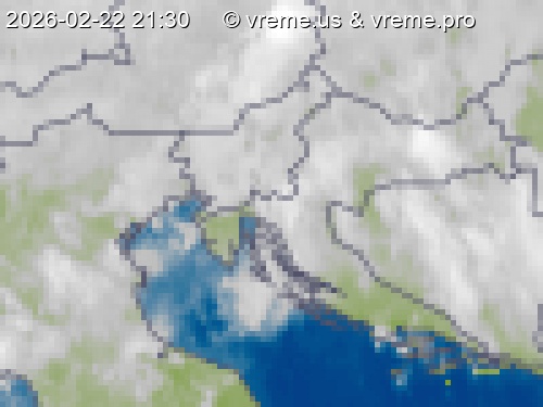 Oblačnost Slovenija