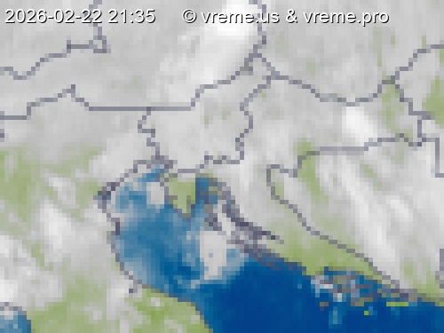 Oblačnost Slovenija