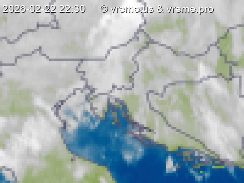 Oblačnost Slovenija