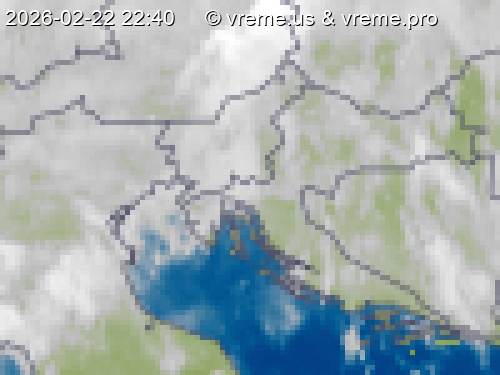 Oblačnost Slovenija