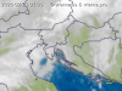 Oblačnost Slovenija