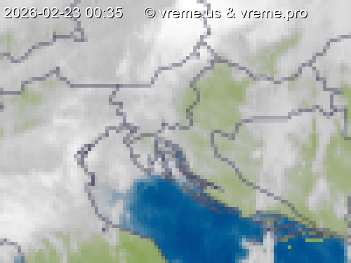 Oblačnost Slovenija