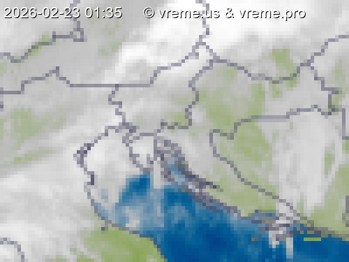 Oblačnost Slovenija