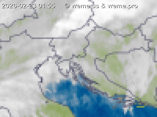 Oblačnost Slovenija