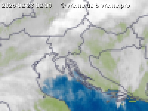 Oblačnost Slovenija