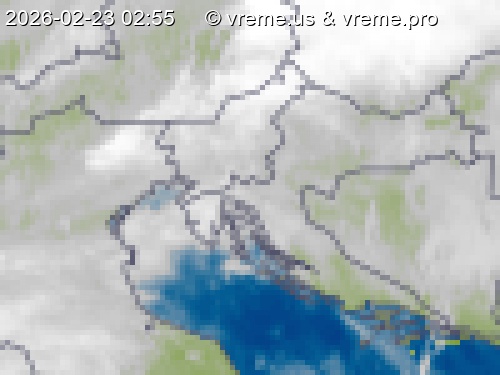 Oblačnost Slovenija