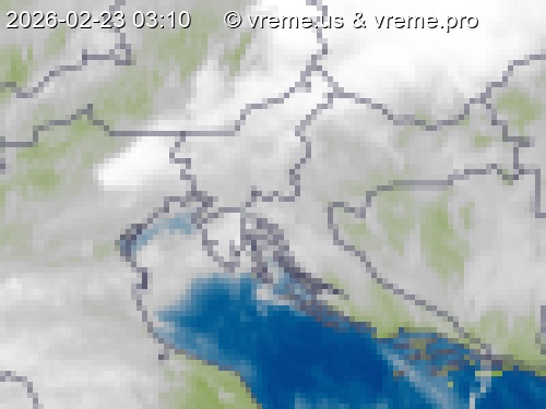 Oblačnost Slovenija