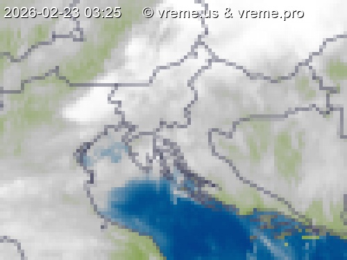 Oblačnost Slovenija