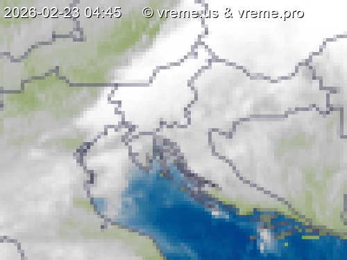Oblačnost Slovenija