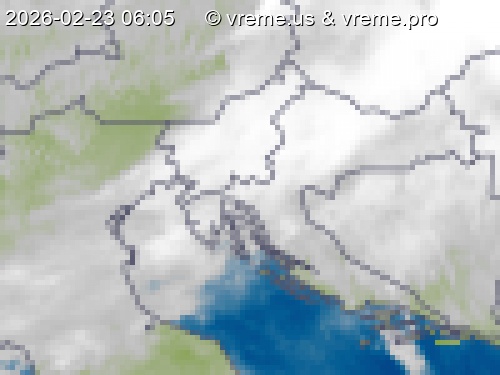 Oblačnost Slovenija