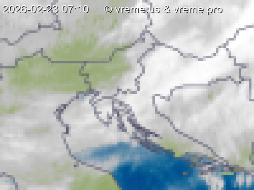 Oblačnost Slovenija