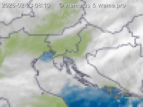 Oblačnost Slovenija