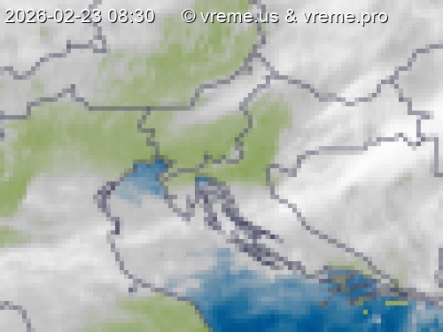 Oblačnost Slovenija