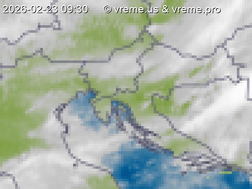 Oblačnost Slovenija