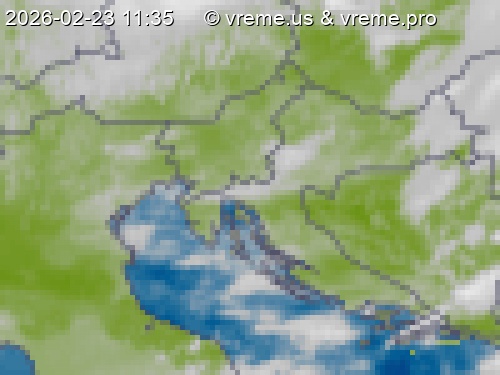 Oblačnost Slovenija