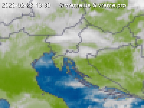 Oblačnost Slovenija