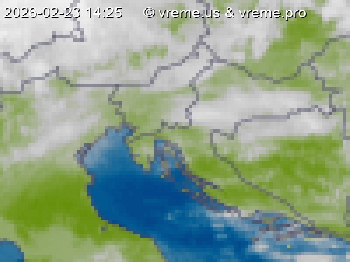 Oblačnost Slovenija