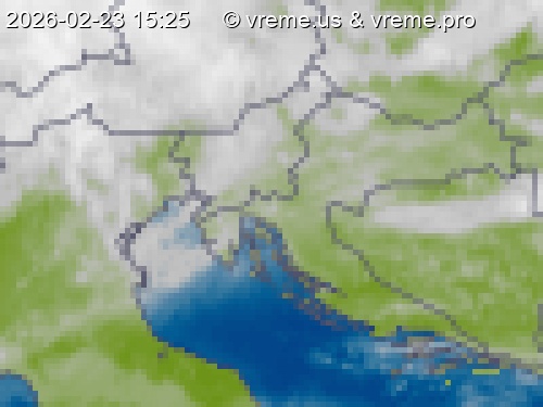 Oblačnost Slovenija