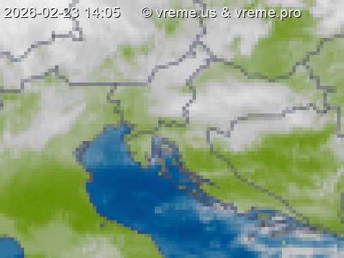 Oblačnost Slovenija