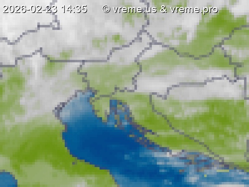 Oblačnost Slovenija