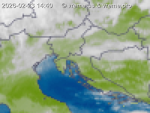 Oblačnost Slovenija