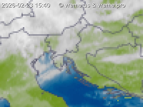 Oblačnost Slovenija