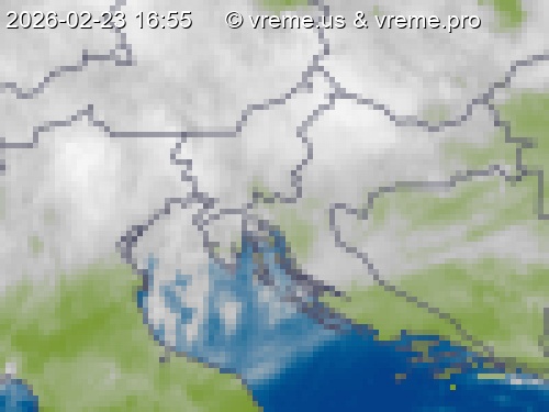 Oblačnost Slovenija