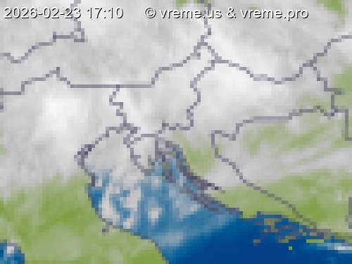 Oblačnost Slovenija