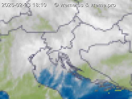 Oblačnost Slovenija
