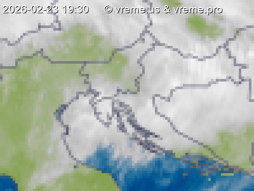 Oblačnost Slovenija