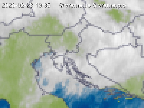 Oblačnost Slovenija