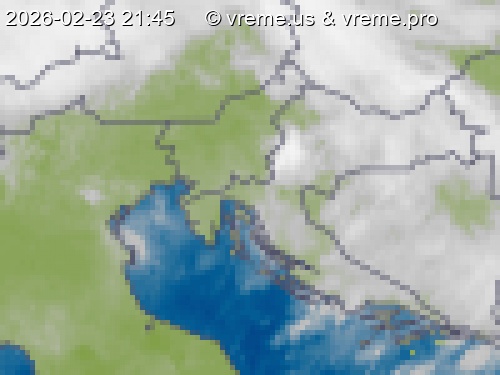 Oblačnost Slovenija